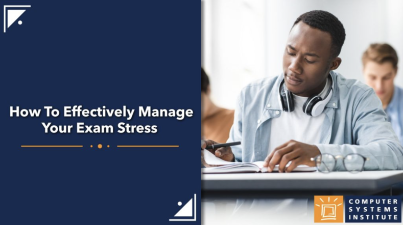 how to manage exam stress
